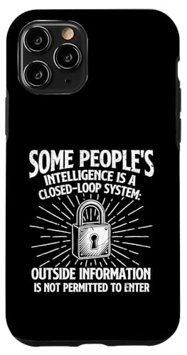 Some People's Intelligence - ����ȃW���[�N ���[���A ��� �X�}�z�P�[�X iPhone 11 Pro �p