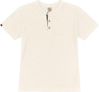 Camiseta Infantil Masculina Trick Nick Bege