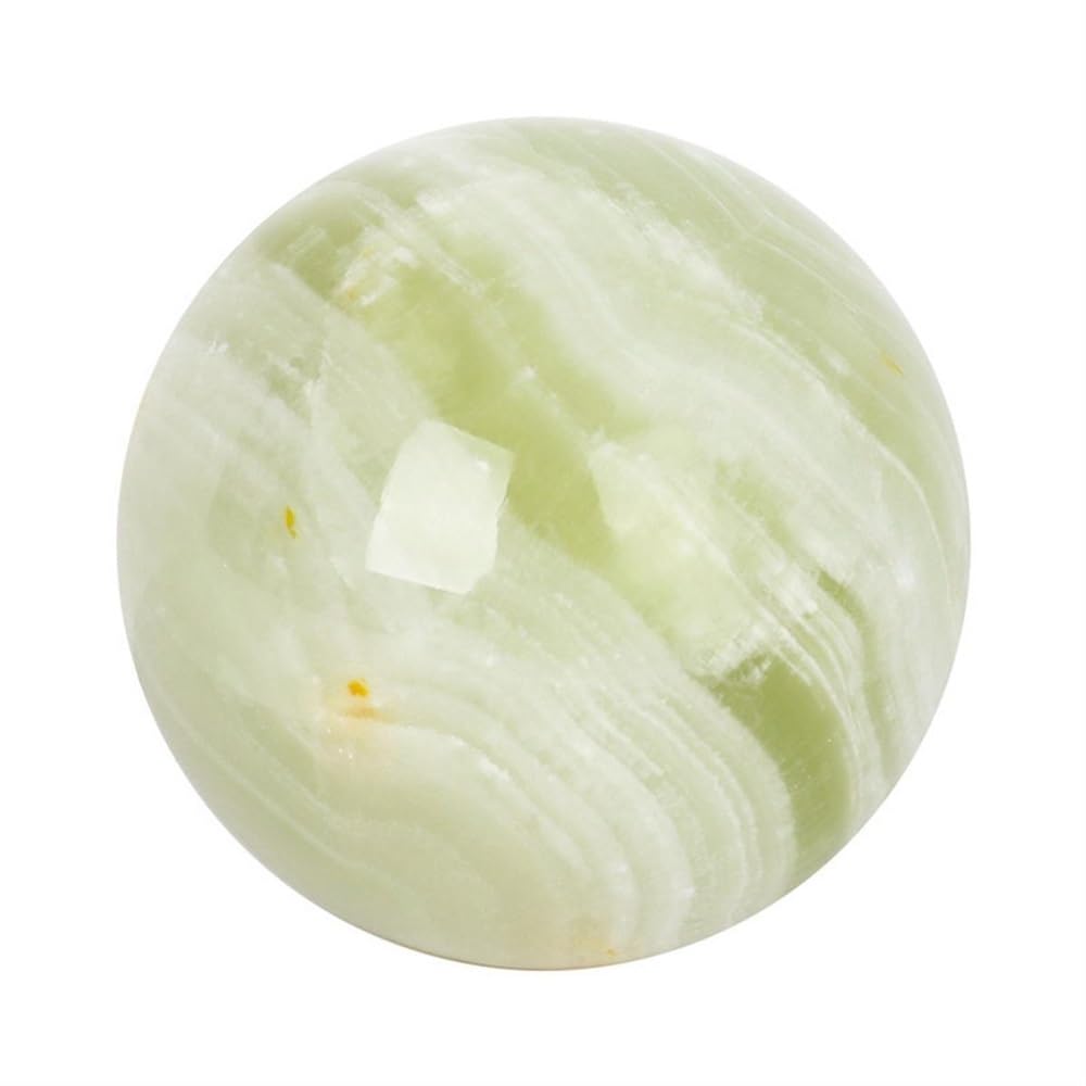 AARTERZZA Jade Ball Crystal Jewelry Home Room Decoration Gift Ornaments (Size : 450-500g)