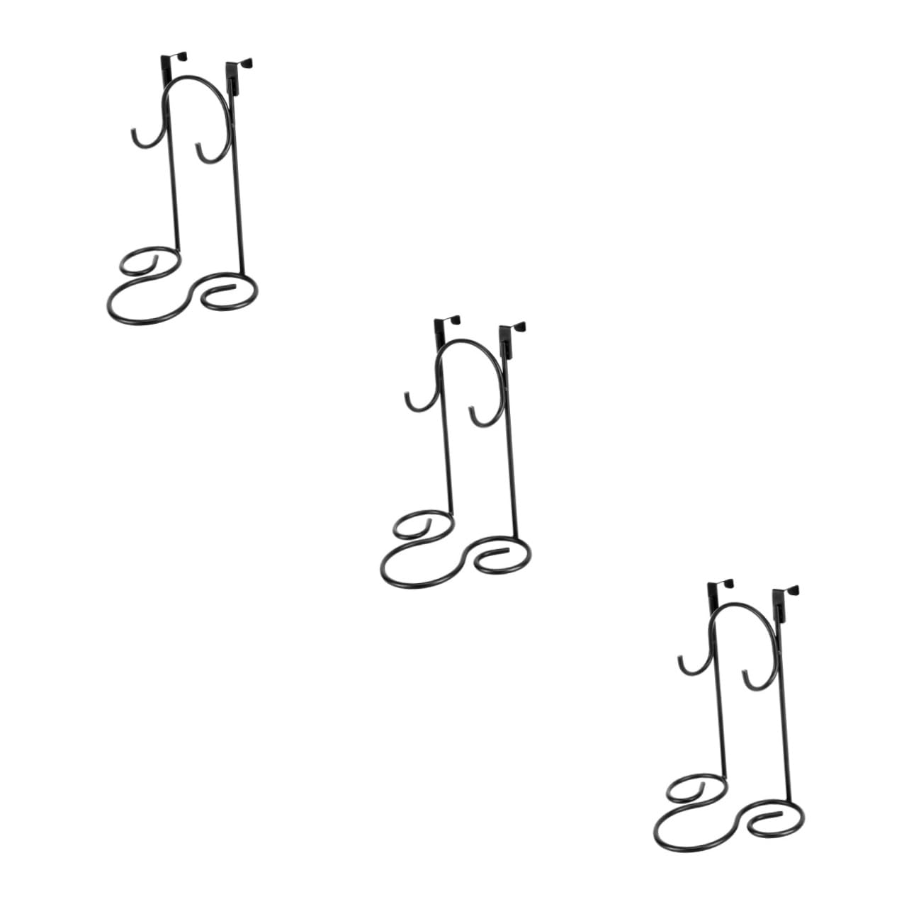 Soporte for secador de pelo, soporte for secador de pelo y alisador, 1 pieza Soporte de almacenamiento for secador de pelo Estante for colgar en la puerta Secador de pelo Soporte de pared Estante for