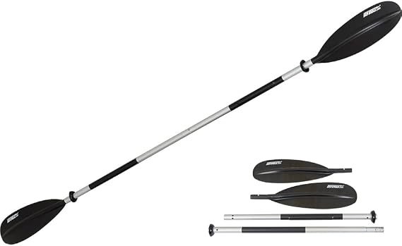 Sea Eagle AB25 4-Part Aluminum Double-End Kayak and Canoe Paddle