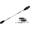 Sea Eagle 4-Part Easy Pack, Easy Portable Kayak Paddle (7'10 inch) with Asymmetrical Fiberglass Reinforced Nylon Blades