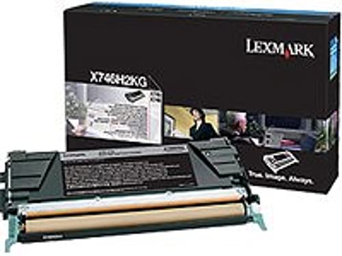Cartouche laser Lexmark X746H2KG noir pour imprimante X746 et X748