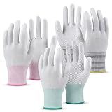 Lubastia 3 Pairs Heat Resistant Gloves – Heat Protection Gloves for Hair Styling, Curling, Flat Irons & Curling Wands – Safe & Comfortable Grip for Styling Tools