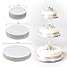 StarMar Set of 18 - Cake Board Rounds, Circle Cardboard Base, 6, 8 and 10-Inch. Perfect for Cake Decorating, 6 of Each Size