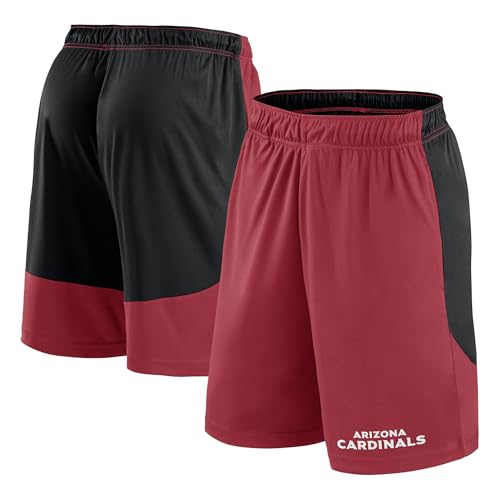 Fanatics Men's Cardinal/Black Arizona Cardinals Launch Shorts