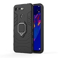 SATURCASE Custodia per Huawei Honor View 10, anello Kickstand Hybrid 2