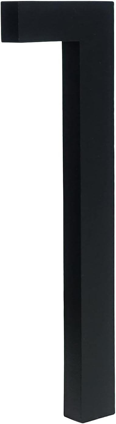 黒ウッド板＋ステンレス調アクリル表札＊4辺45度面取り鏡面磨き＋