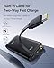 Baseus Portable Charger, 10000mAh Fast Charging Power Bank, 22.5W PD3.0 QC3.0 Battery Pack Built-in USB C Braided Cable, Travel Essentials for iPhone 17 16 15, iPad, S25/S24, Indoor/Outdoor