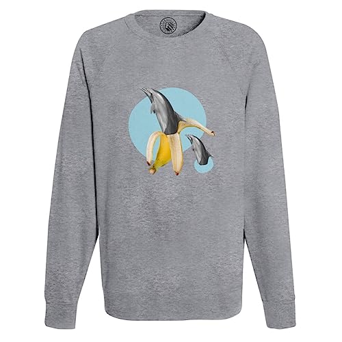 Sweat Shirt Homme Banane Dauphin pour vos sorties urbaines branchées