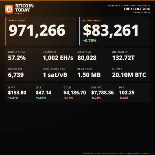 Bitcoin Security, Fidelity & Inheritance | The Ledger Hack and MicroStrategy Debate | Oct. 13, 2026