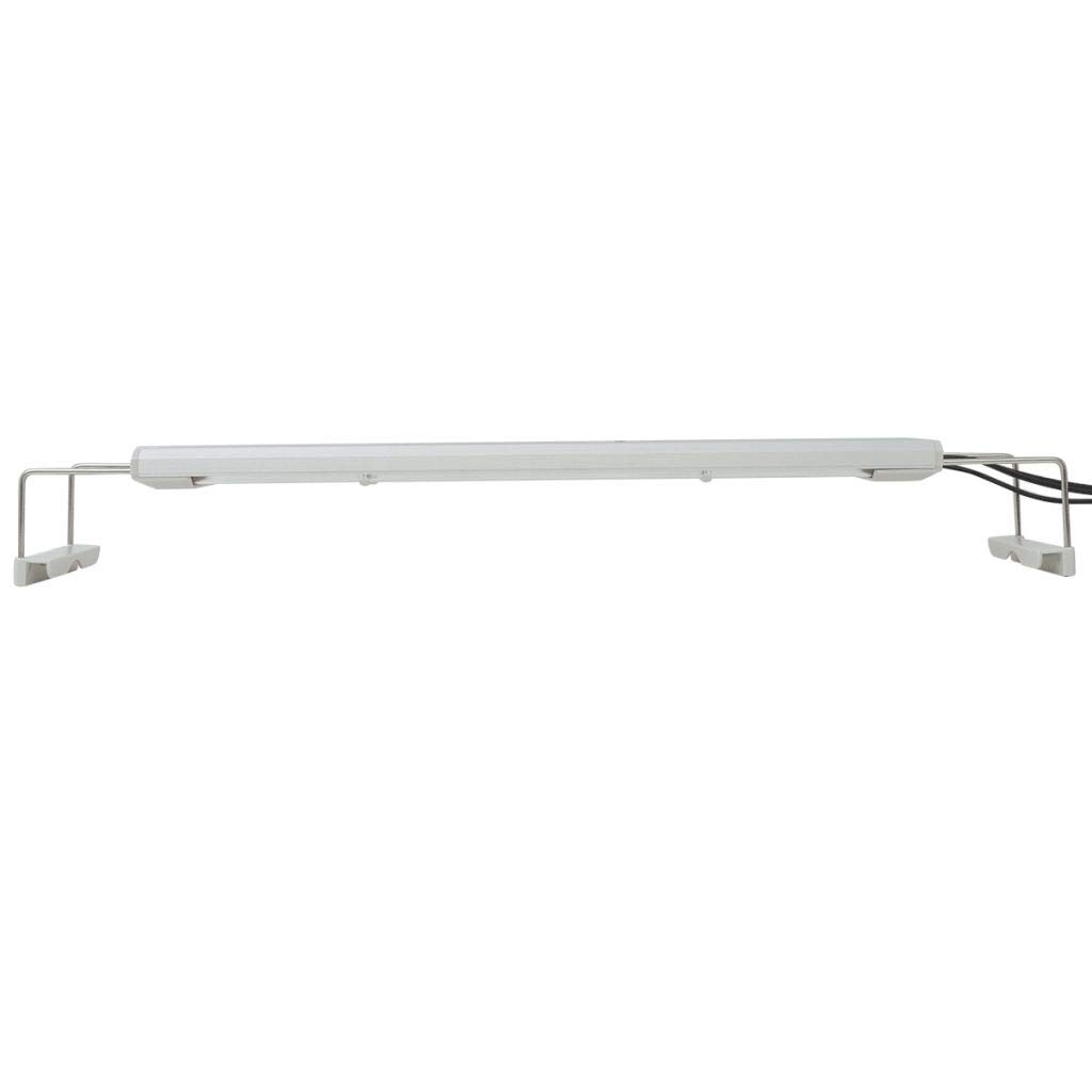 vidaXL Aquarium Beleuchtung 50-60 cm LED Lampe Aufsetzleuchte Klemmleuchte