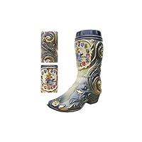Black Germany German Beer Boot .4L One New Mug Made in Germany