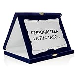 🎨 Scegli tra diversi modelli di targa per adattare il regalo a qualsiasi occasione importante.