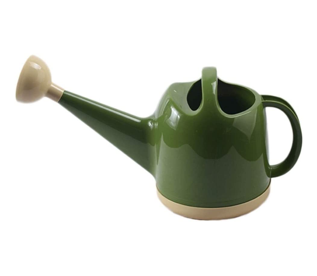 Konewka PP | Wielokolorowy 18,5 x 21 cm do ogrodu na zewnątrz: podlewanie roślin(Green Yellow)