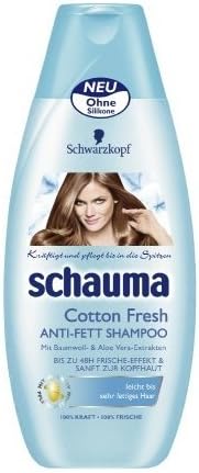 Schauma Cotton Fresh Shampoo 400ml 13.5oz
