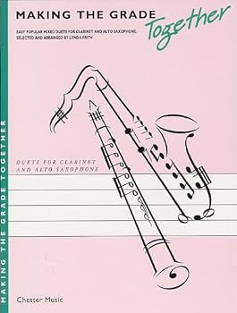 Paperback Making The Grade Together: Duets (Clarinet And Alto Saxophone) Book