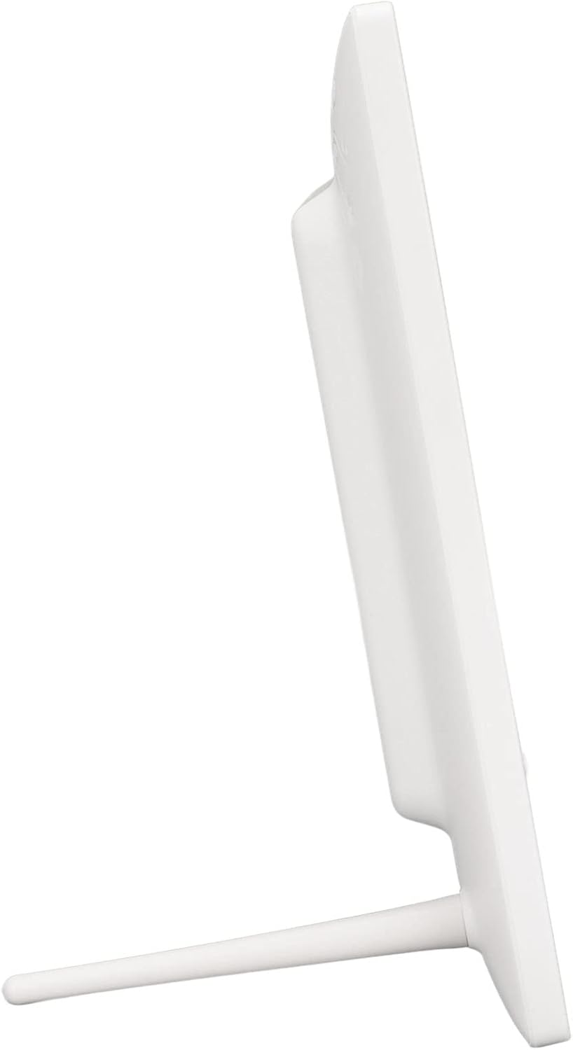 Side view of the ASHATA Digital Photo Frame showing the attached stand.