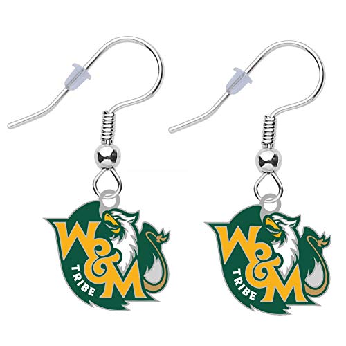 William & Mary Logo Earrings - Pierced