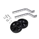 Roues d'entraînement pour enfants - elles sont robustes et durables, ce qui peut maintenir la stabilité du débutant en vélo et aider l'enfant à apprendre à faire du vélo, roues universelles