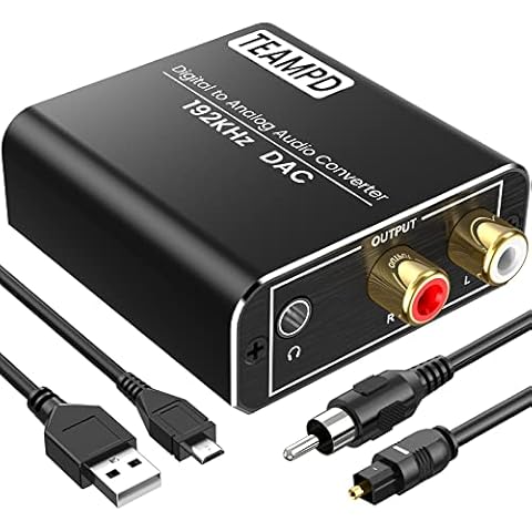 TEAMPD Convertidor Digital a Analógico 192KHz Cover