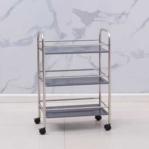 [YXSNG] �L�b�`�����S�� �L���X�^�[�t�� 3�i �X�`�[�����b�N �X�e�����X �V�� ���ъ� �X���� ��Ƒ� ��50 60*32*76 ���s32 ����76 �ړ��� ���^ �y�� �R���p�N�g ���^ ���[ ���� ���� ������ ������ ���� ������ �����t�� 