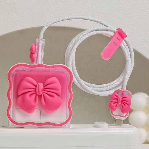 Funda de cargador Macbook anticaídas y protector de cable USB-C para Apple 30W 6