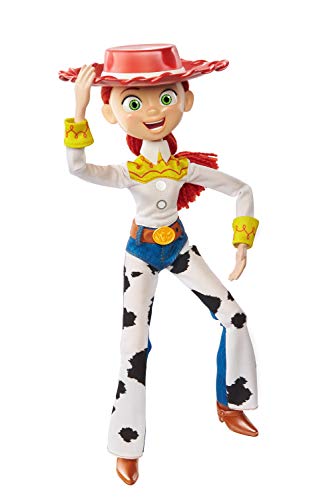 Disney and Pixar Toy Story Jessie Doll in True to Movie Scale with Hair and Fashion Accessories Disney Movie Doll Girls Gift for Ages 3 and Up