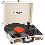 Dieser Vinyl Plattenspieler Retro verfügt über integrierte Stereo-Lautsprecher. Sie können natürlich auch externe Lautsprecher und Kopfhörer anschließen