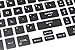 JuYuish Keyboard Cover Compatible for ASUS TUF Gaming F15 FX507 FX507VU Laptop, 2022 ASUS TUF Dash 15 Gaming FX517, ASUS TUF Gaming A15 FA507 FA507NU, ASUS TUF Gaming A17 FA707 F17 FX707 (Black)