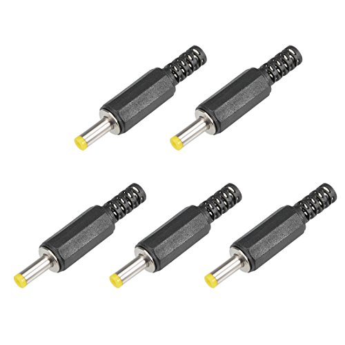 Conector macho DC 4.8x1.7mm uxcell 5 piezas miniatura 1