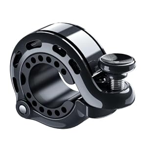Fahrradklingel, Innovative Aluminiumlegierung 110dB Klingel laut Mini Klingel Fahrrad, 2026 Neue Aufrustung Fahrradhupe Fahrradglocke fur Bike MTB, 22-31.8mm