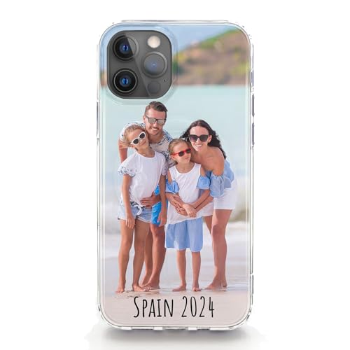 Personalised Phone Case For Apple iPhones 17 16 15 14 13 12 11 Pro Max Mini Plus Samsung S24 S25 Gel Case Compatible with MagSafe Custom Photo Cover Personalize with Image One Image