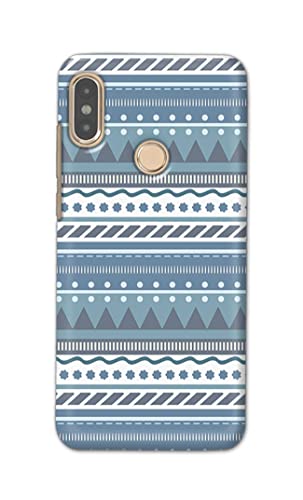 Image of PRINTFIDAA Printed Hard Back Cover Case for Mi Redmi Note 5 Pro Back Cover (Seamless Geometric Tribal Pattern) -1803