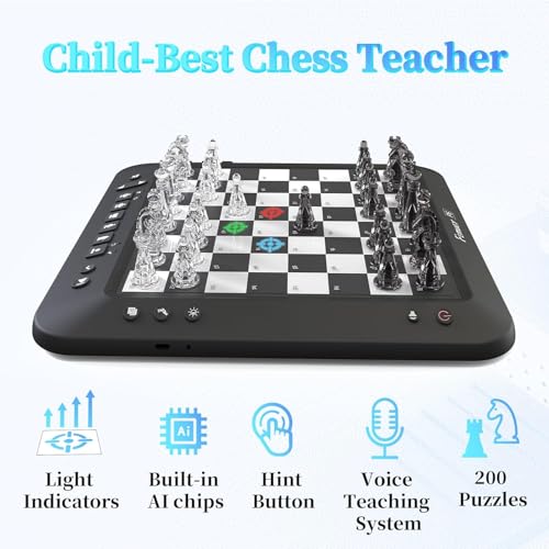 Electronic Chess Set Juego de Ajedrez Electrónico miniatura 2