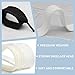 UamGlsob 2 Pairs 3/4''(2cm) Fat Flat Shoe Laces, 39''-63'' Length Flat Thick Wide Shoelaces, Jumbo Shoe Strings Replacement Laces for Skate Shoes (White, 45''/115cm)