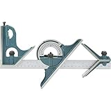 Grizzly G5726 Combination Square, 12-Inch, 4-Piece