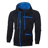 100% New and High Quality Men Women Hooded Sports Jacket Winter Hoodie Hip-Hop Skateboard Sweatshirts Pullover Coat Black XL