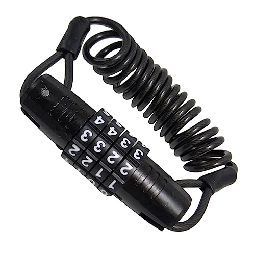Gogogmee Theft Password Lock Durable Portable Cable Lock for Bikes Scooters Motorcycles for Cycling Outdoor Use