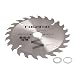 Produktbild HM Kreissägeblatt Ø 140 x 20/16 mm 24 Zähne Sägeblatt für Hartholz Spannplatte