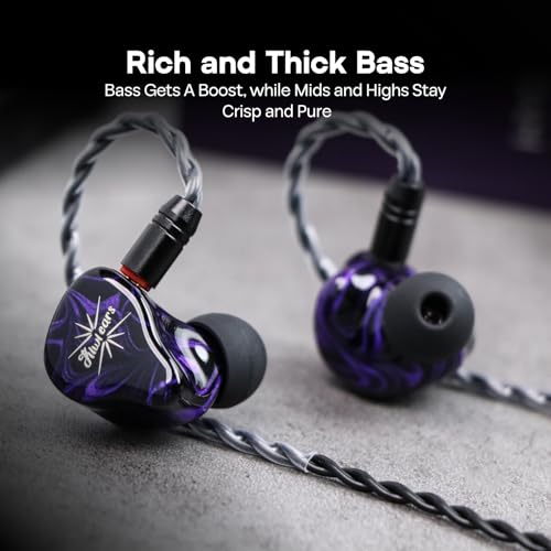 Linsoul Kiwi Ears Quartet 2DD+2BA Moniteur Intra-Auriculaire Hybride – vue 3