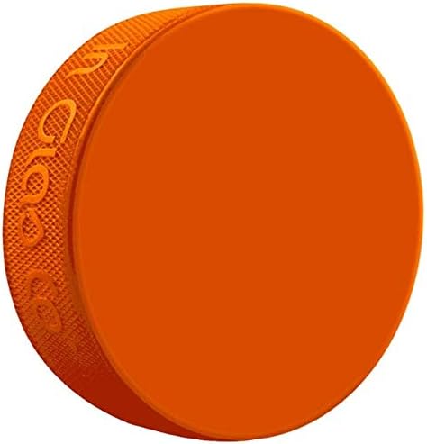 Inglasco Orange Weighted 10oz Training Hockey Puck