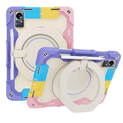 Coque antichoc Xiaomi Pad 5 Pro 12.4 avec béquille rotative et porte-stylet JZ