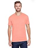 Jerzees Adult 5.2 oz., Premium Blend Ring-Spun T-Shirt XL PEACH