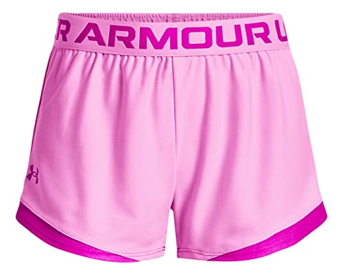 Short UA Play Up 2.0 fille vêtement sport enfant léger en maille