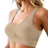 Genérico Cómodo y Transparente sin Cordones sin Respaldo sin y con Correas de Hombro Convertibles (Beige XL)