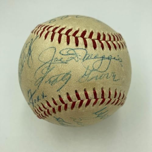 The Finest 1955 HOF Induction Signed Baseball with Jimmie Foxx