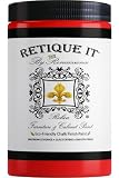 Retique It Chalk Furniture Paint by Renaissance DIY, 32 Fl Oz (Pack of 1), 57 Vermilion