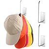 Amazon.com: CUXIXA Hat Rack for Wall 2 Pack, Stainless Steel Hat ...