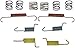 Dorman HW17389 Rear Parking Brake Hardware Kit Compatible with Select Mitsubishi / Subaru Models